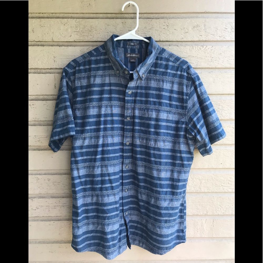 Men’s Lrg Eddie Bauer Classic Fit Button Down